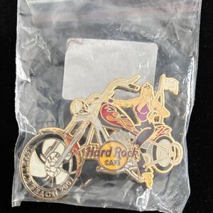 Hard Rock Cafe Daytona Beach Biker Pin